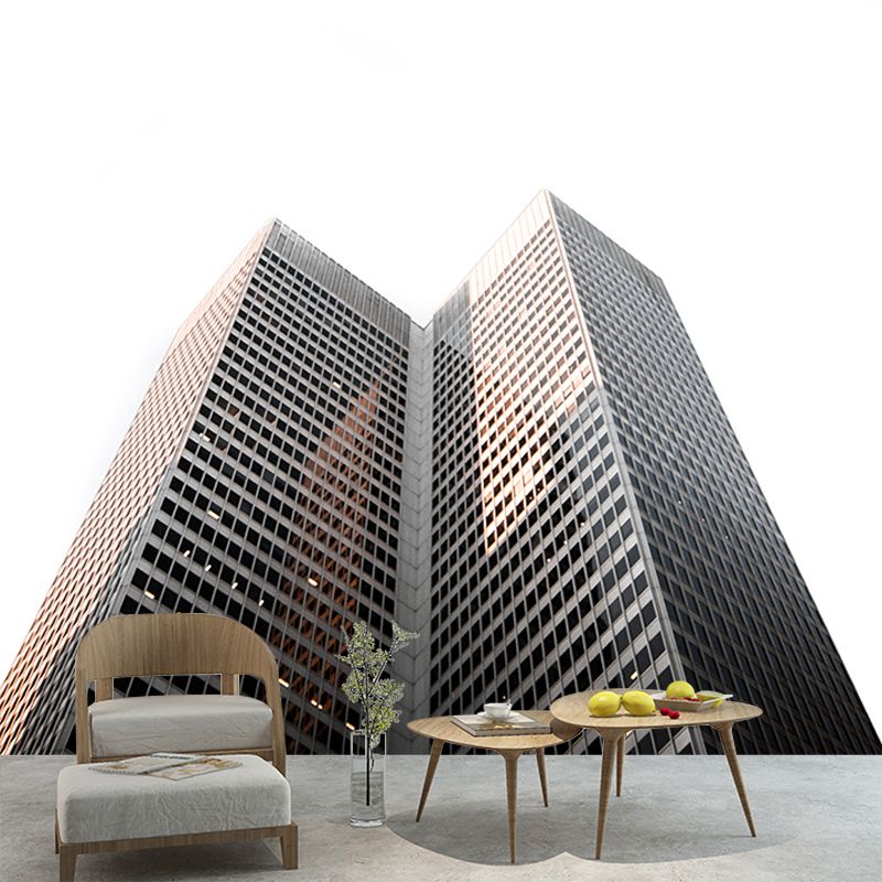 Horizontal Photography Contemporary Building Mural Room Wall Mural