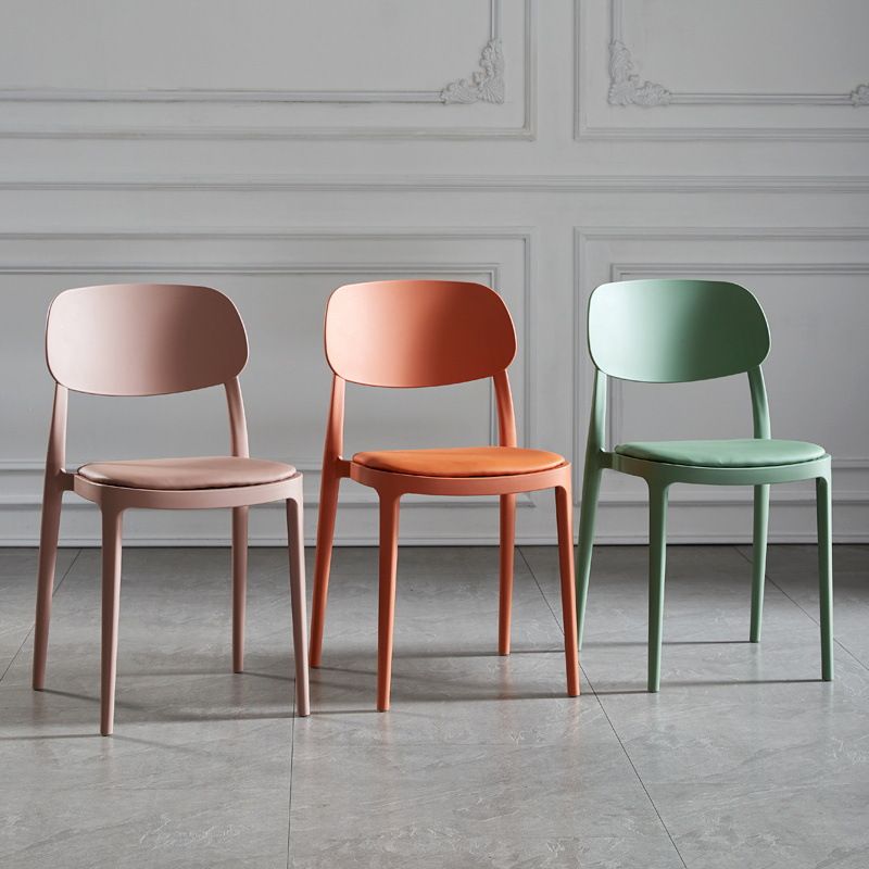 Sillas decorativas y de comedor contemporáneas Silla de comedor con respaldo abierto para interiores y exteriores