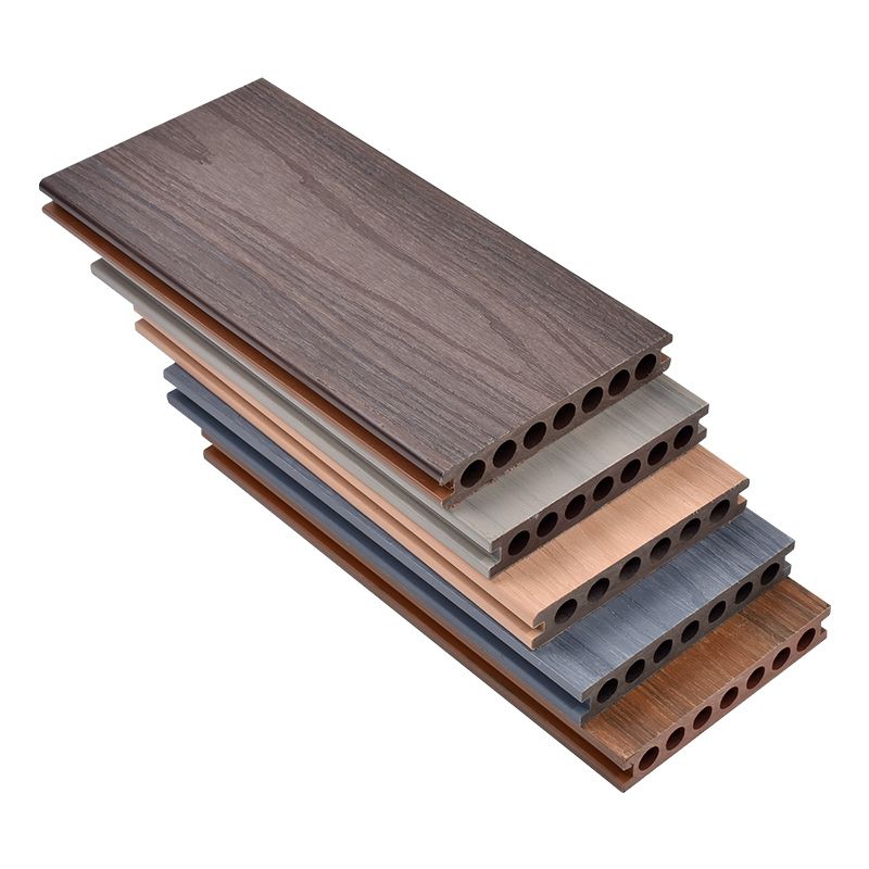 Embossed Patio Flooring Tiles Polypropylene Nailed Tile Set Floor Board