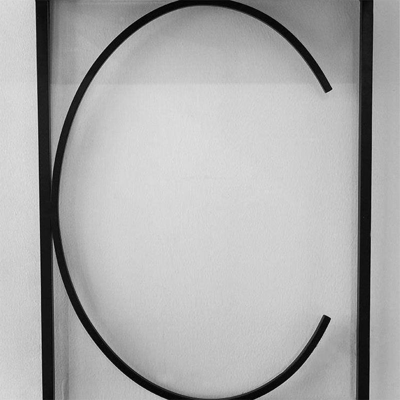 12" W Open Storage Bookcase Metal Bookshelf with Shelves in  Black and Gold