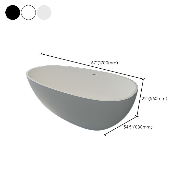 Stone Soaking Modern Bath Tub Antique Finish Freestanding Bath Tub