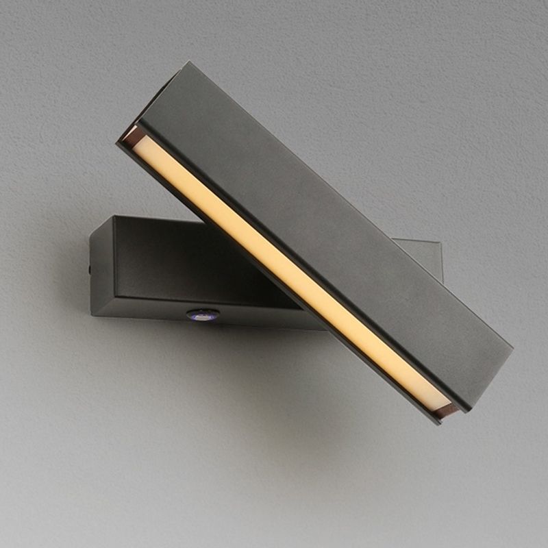 Rectangular Wall Light Sconces Modern Minimalist Style Acrylic 1 Light  Sconces