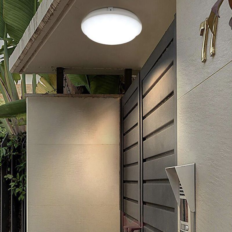 Moderne Wandmontage leichte einfache LED -Wandleuchte Lampenvorrichtung in Weiß