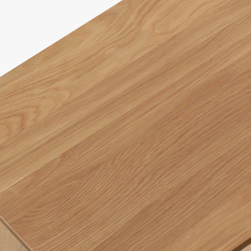 Contemporary Solid Wood Rectangle Bar Height Pub Table for Living Room