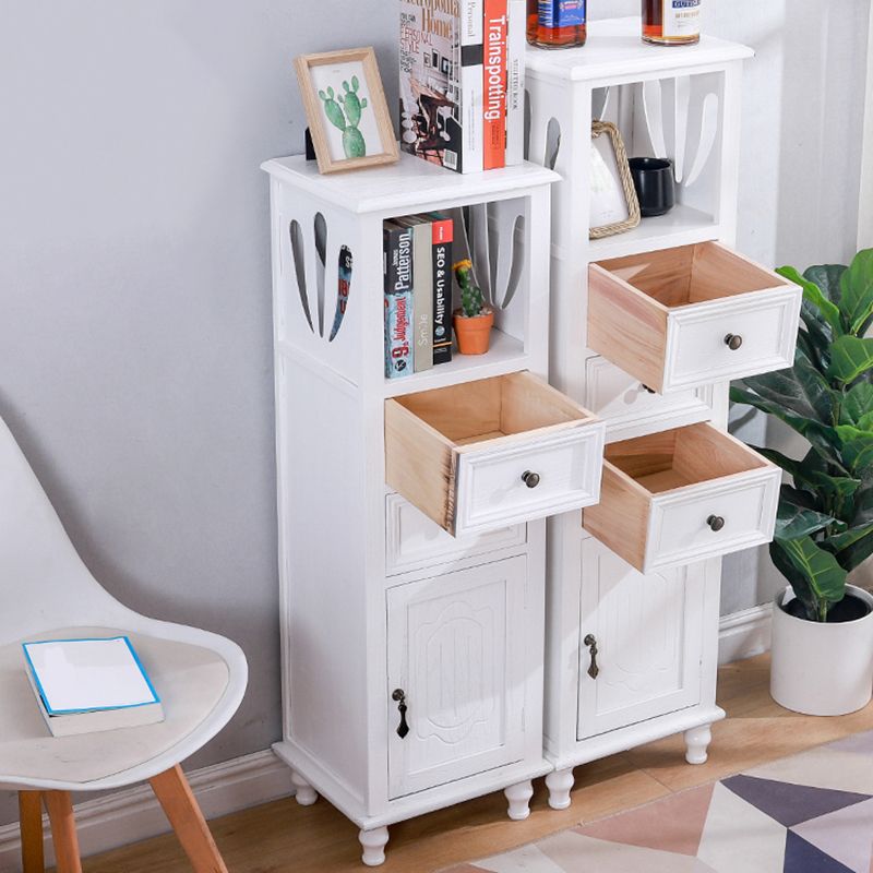 Nautical Bedroom Wooden Storage Chest Vertical 12" W Chest with Drawers