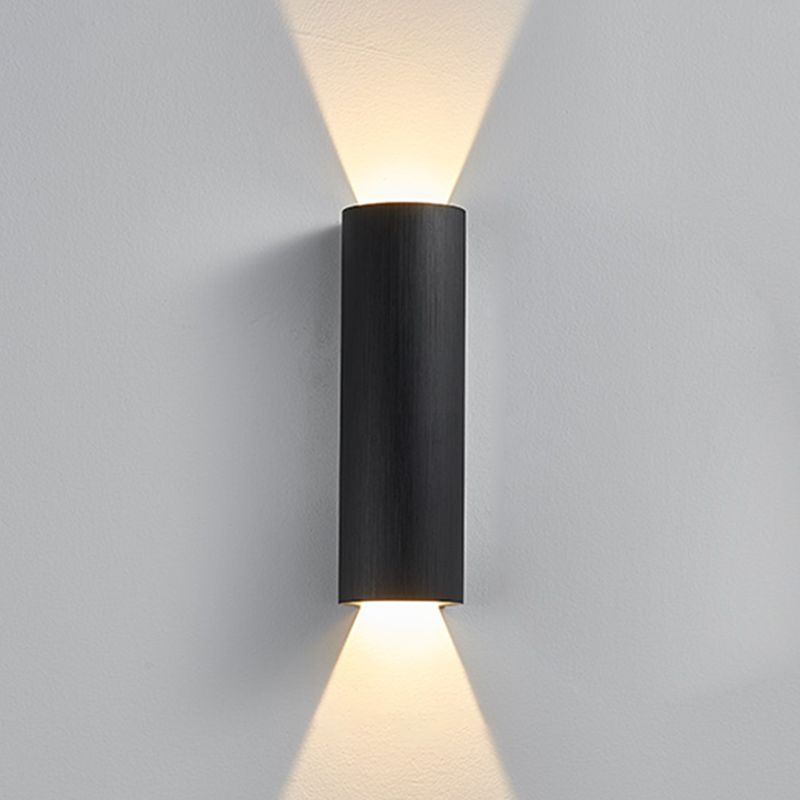 Luminaire de murs de cylindre de style moderne Lumière luminaire en aluminium Lights