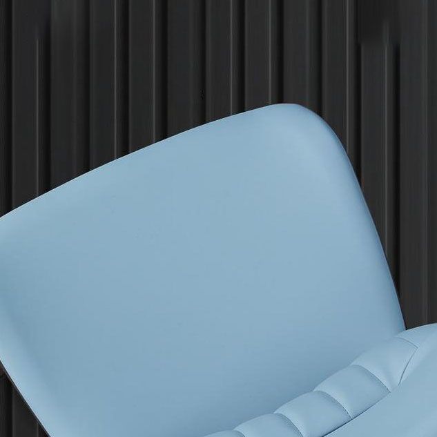 Sillas de comedor contemporáneas, silla sin brazos con patas de metal para cocina
