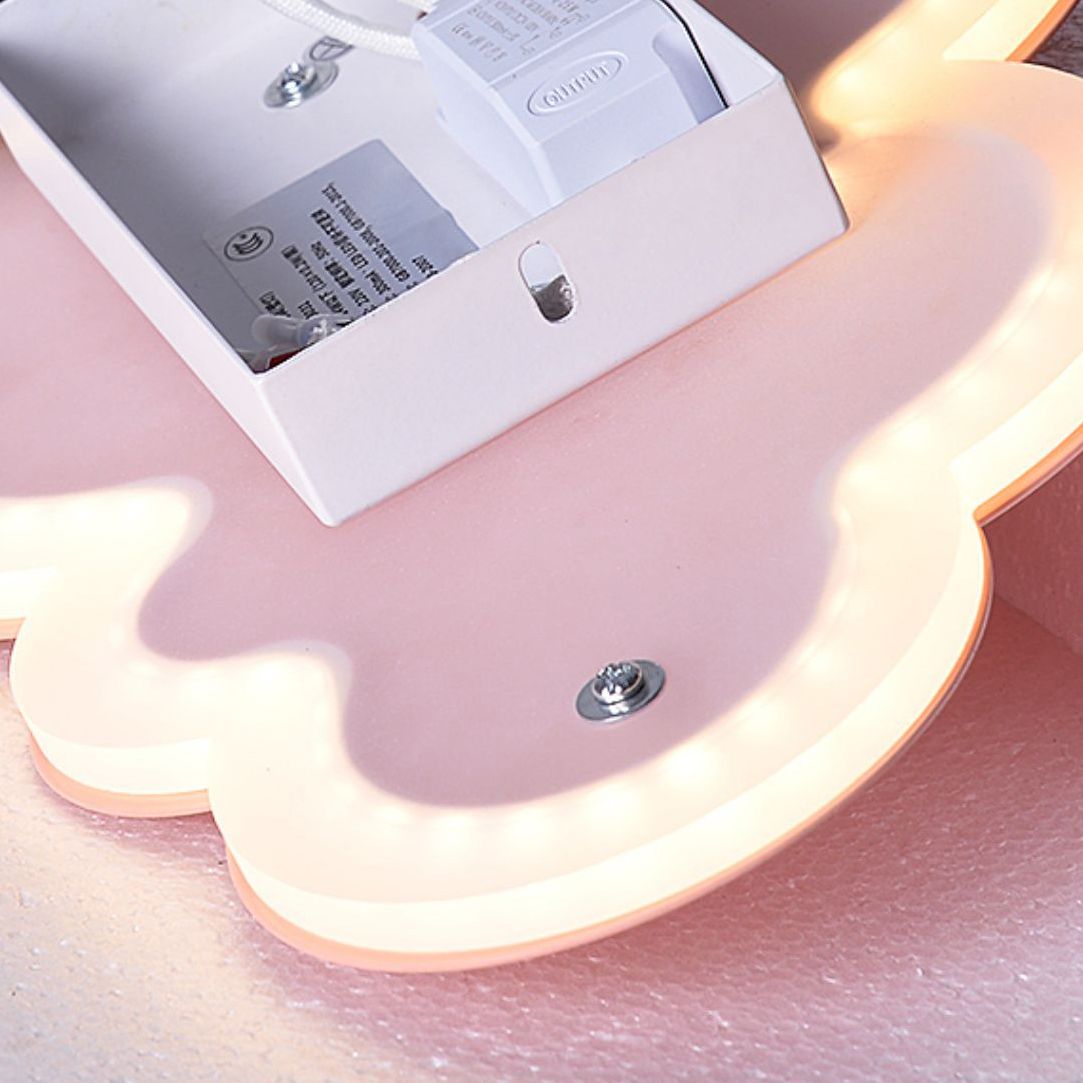 Éclairage d'écran en forme de nuage Creative Minimalist Style Plastic 1 Lumière Approche