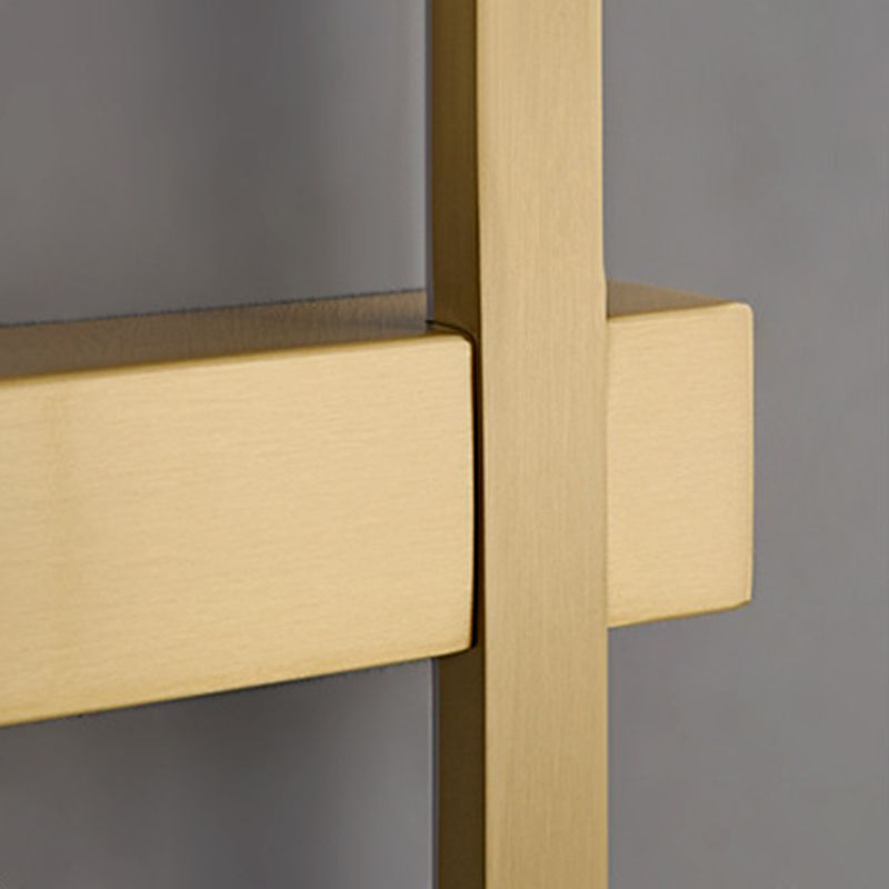 Brass Straight Wall Light Nordic Style 1 Light LED Wall Sconce for Living Room