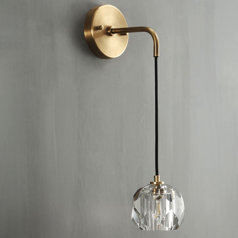 Lampe murale Gold Globe Murd