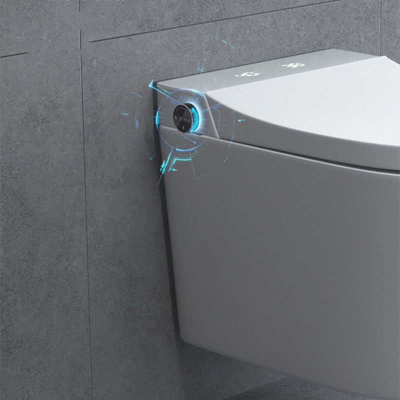 Wall Mount Toilet All-In-One Foot Induction Toilet with Concealed Tank