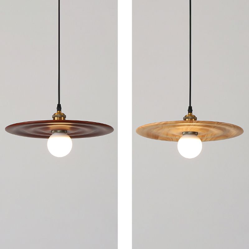 Moderne creatieve single hanging lamp houten schuur hanglamp voor eetkamer