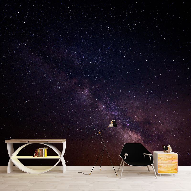Starry Sky Mural Wallpaper for Decoration Modern Living Room Wall Covering