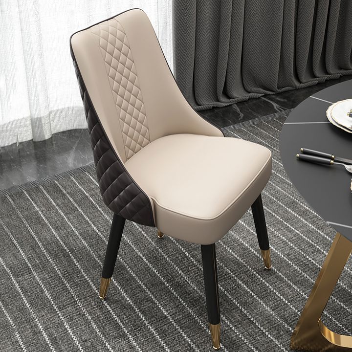 Scandinavian Style Wood Side Dining Chairs Dining Room Solid Back Chair