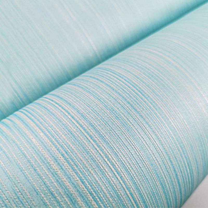 Plain Patterned Wallpaper Stain-Resistant Modernist Living Room Wall Art, 57.1-sq ft