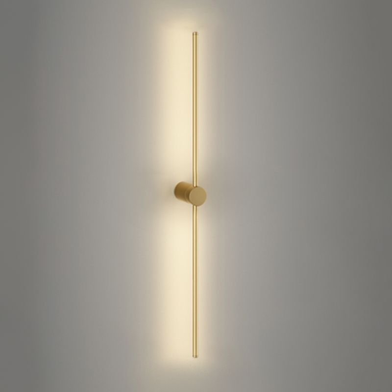 Minimalism Metal Wall Light Modern Style Linear Wall Light Sconce for Living Room