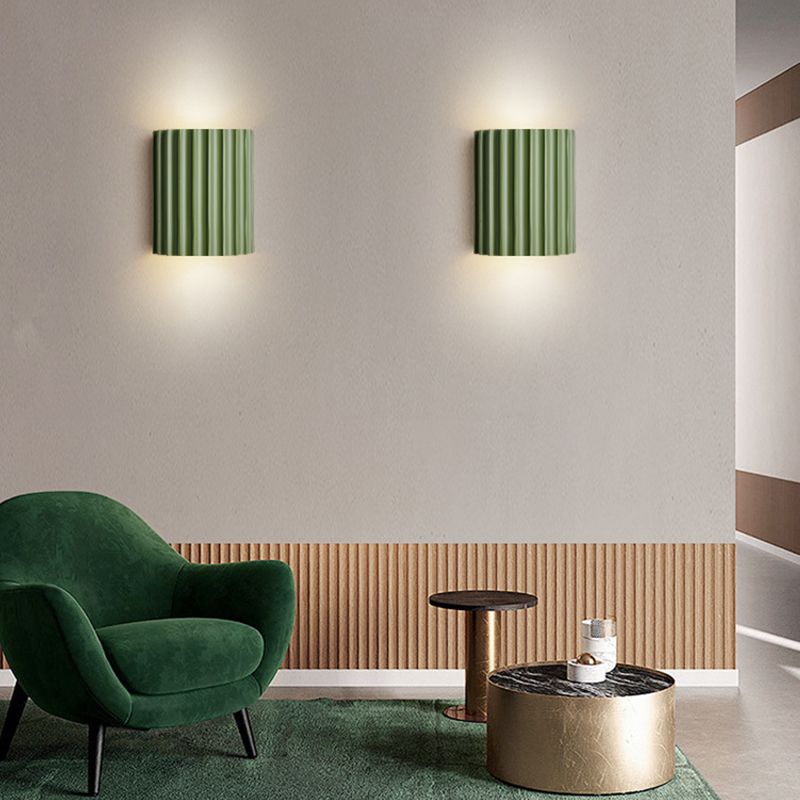 Modernism 2-Light Polished Finish Wall Mounted Sconce LED Wall Light