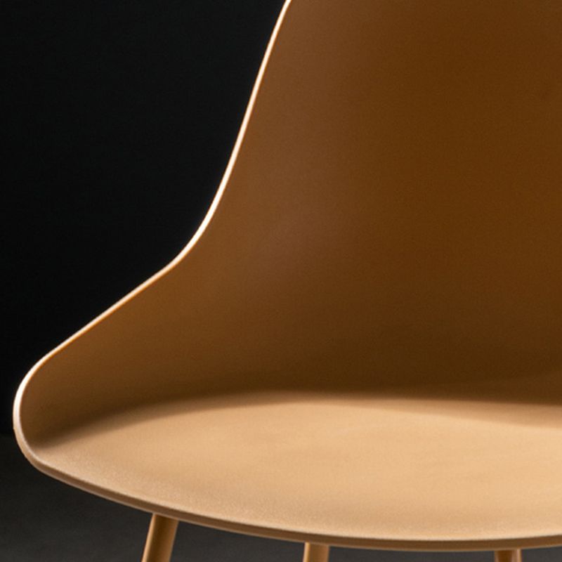 Contemporary Counter Height Stools Plastic Height Bar Stool for Living Room