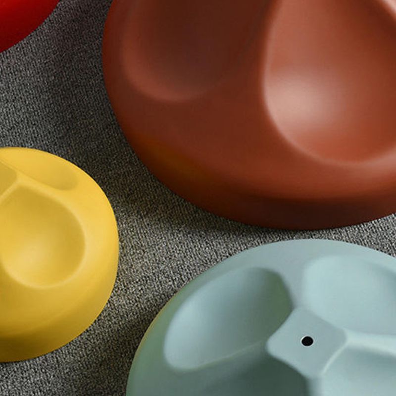 Macaron Single-Bulb Pendant lampe Aluminium Géométrique Hanging Light pour salle à manger