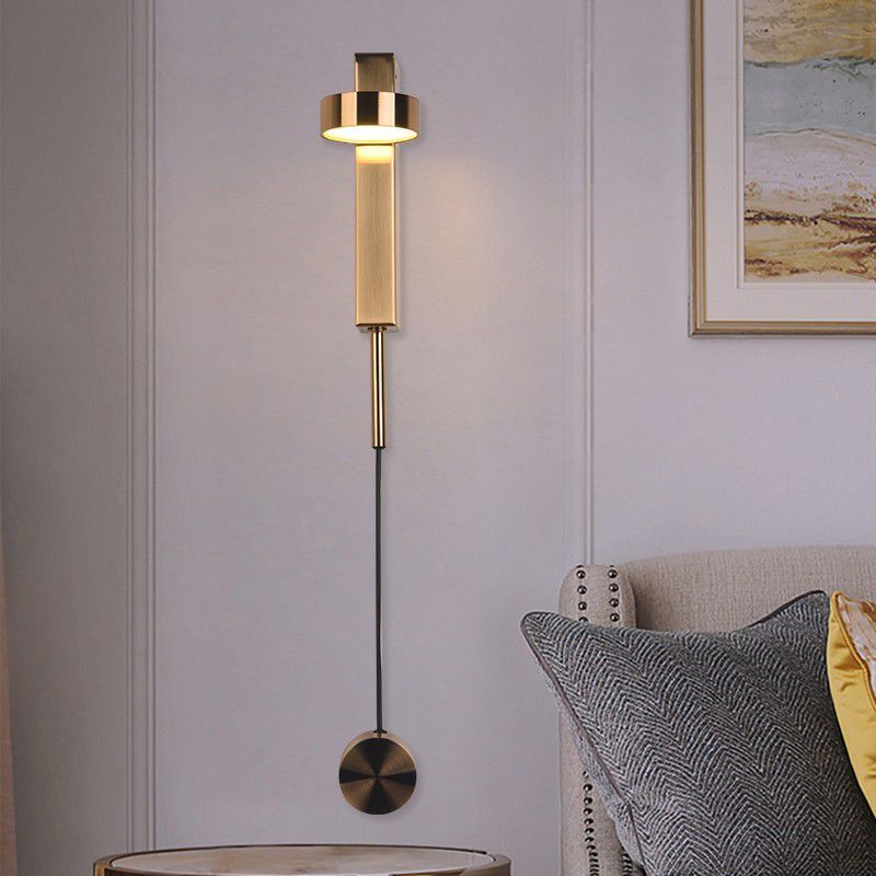 Runde 1 Lichtwandbeleuchtung moderne Metallwandleuchten mit Metallwandleuchten