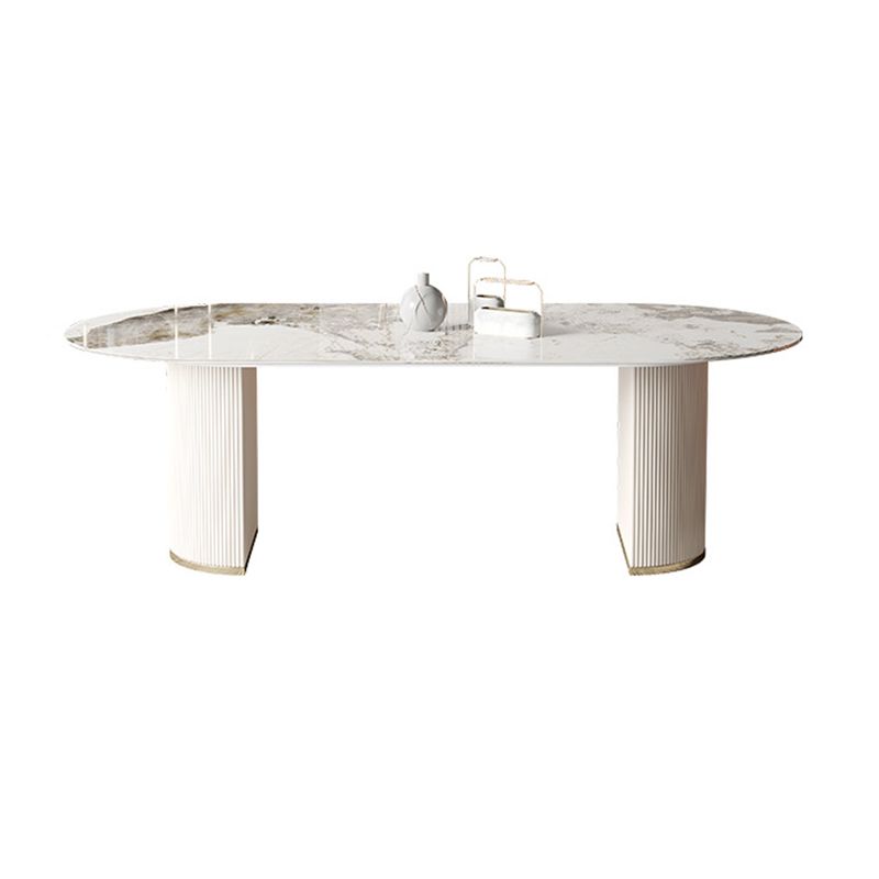 Contemporary Rectangle Table Set 1/4/5/6/7 Pieces Dining Set for Home Use