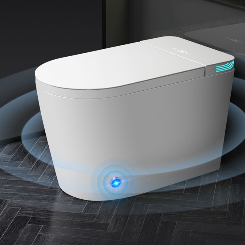 Siphon Jet Toilet Bowl Contemporary Floor Mounted Toilet for Bathroom