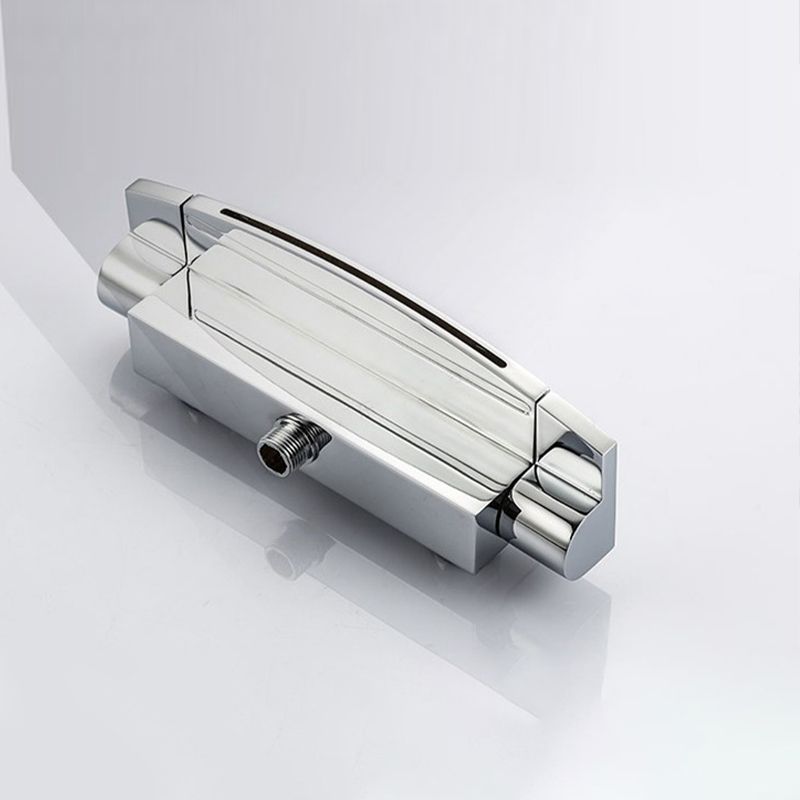 Wall Mounted Metal Freestanding Tub Filler Two Handles Freestanding Faucet