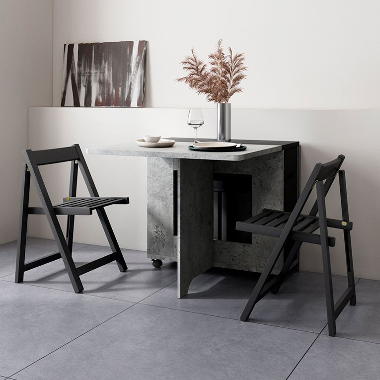 Muebles de estilo de mediados de siglo Mesa de comedor de madera maciza para el comedor en casa