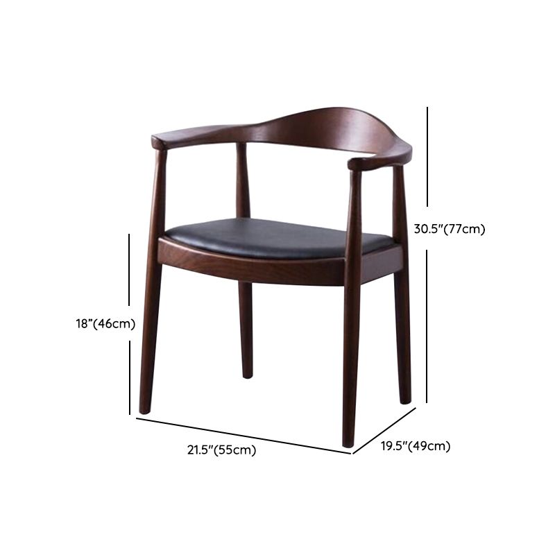 1/5 Pcs Dining Room Set Modern Style Solid Wood Dining Set with Round Table