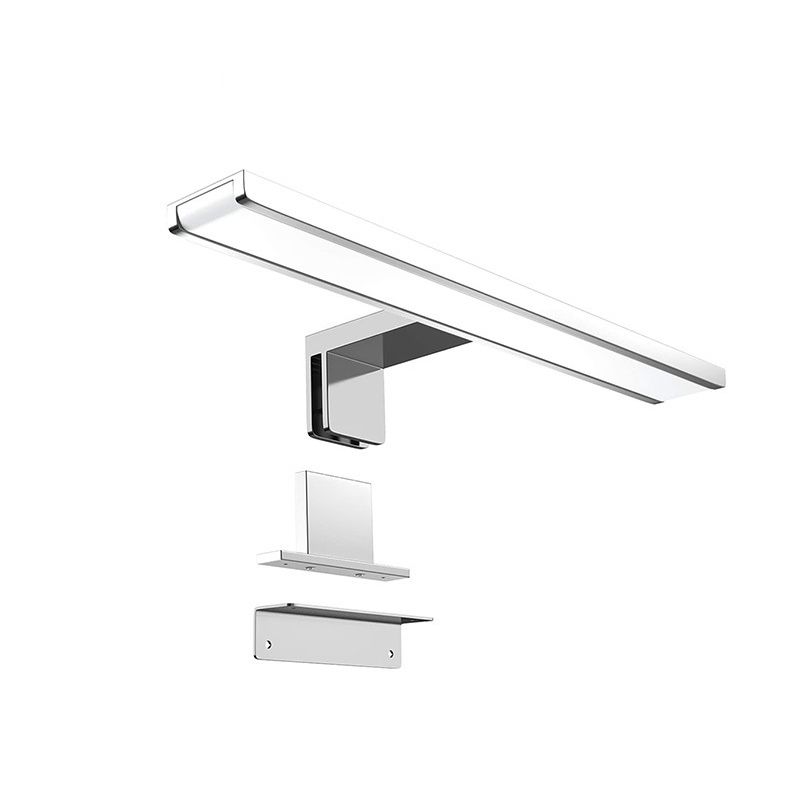 Modern Simplicity Linear Wall Mounted Vanity Lights Metallic Sconce Light Fixtures for Bathroom