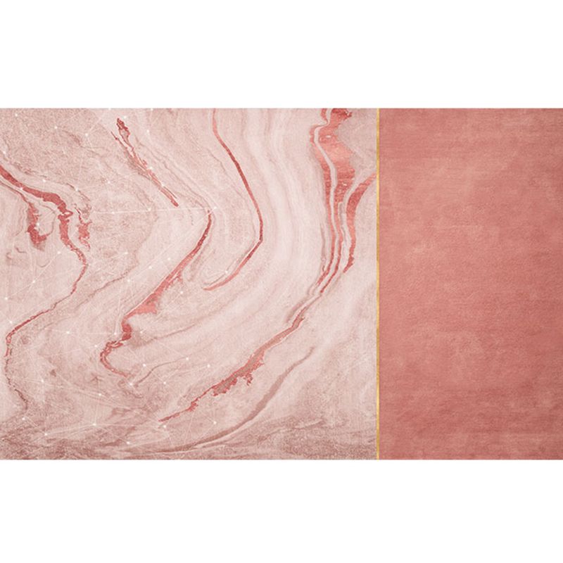 Meerkleurig Scandinavisch tapijt synthetisch rock plak patroon abstract vloerkleurbestendig niet-slip machine wassende gebied tapijt voor kamer