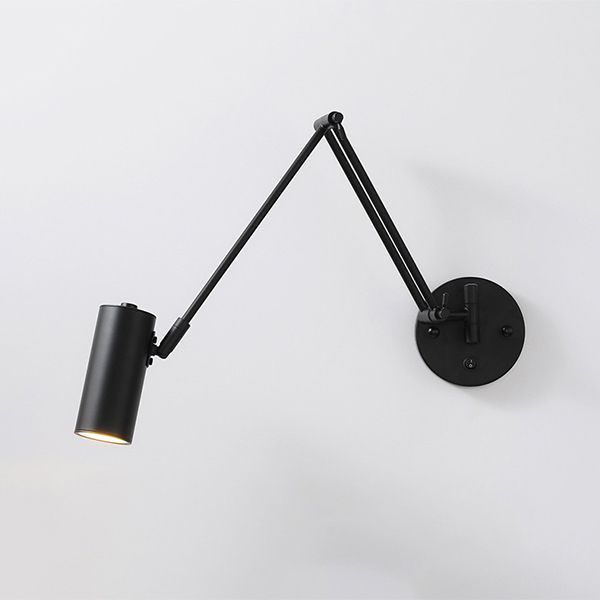 Einstellbare 1 leichte geometrische Wandbeleuchtung mit Metallwandleuchten im modernen Stil