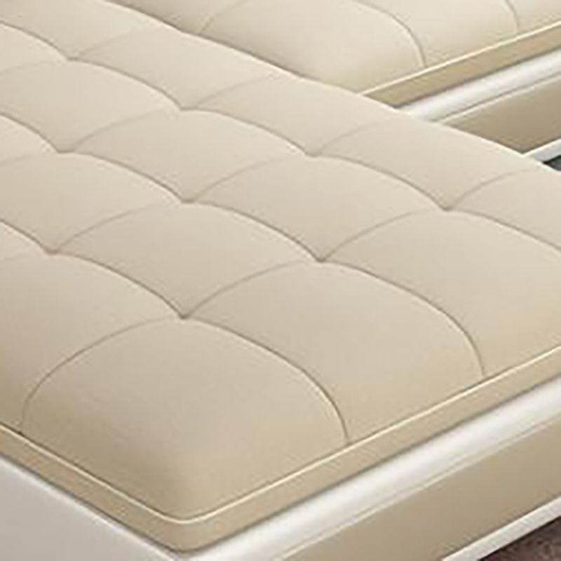 118.11 "d x 66.93" w x 25.59 "H-back-back traplesso con bostol cuscini divano sezionale