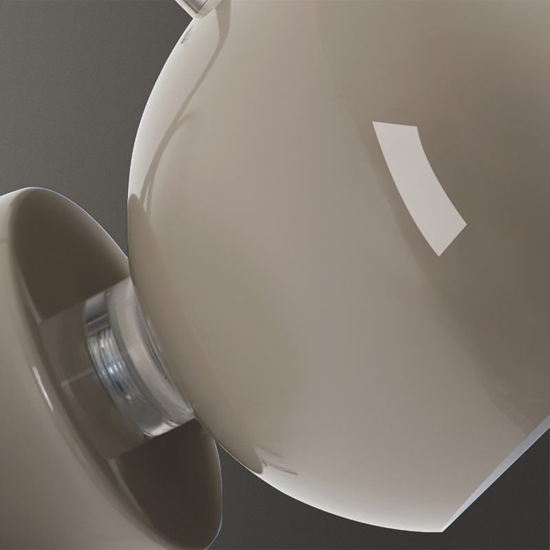 Metal Dome Shape Wall Sconce Modern Style 1 Light Wall Light Sconce