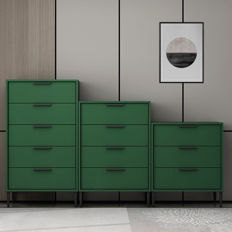 Contemporary Vertical Wood Dresser Bedroom Lingerie Chest Dresser with Drawer
