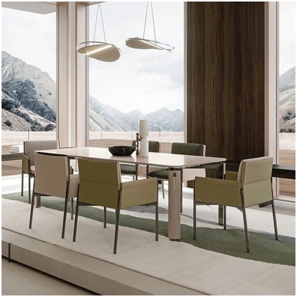 Silla casera de cuero de estilo diseñador, sillón lateral de comedor con respaldo sólido
