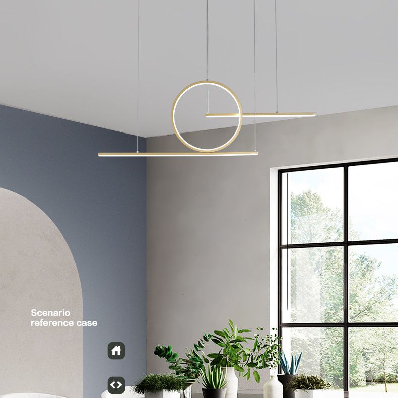 LED LED LED WARROUGE LEDEAR LIGNE DU PRENDANT ACRYLIQUE MODERNE CONCICON