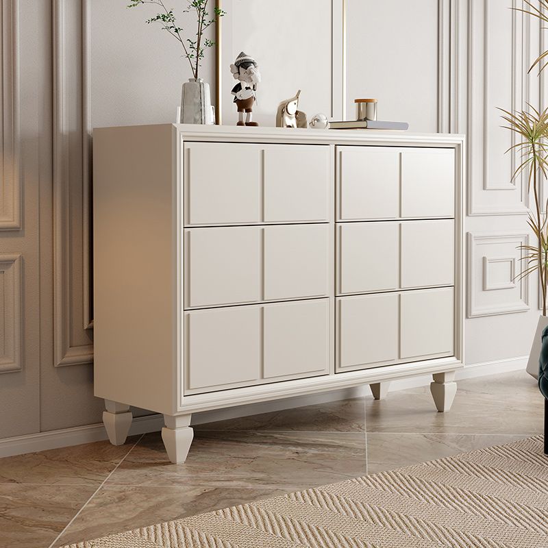 Modern Storage Chest Dresser Solid Wood Dresser with 3/6 Drawers