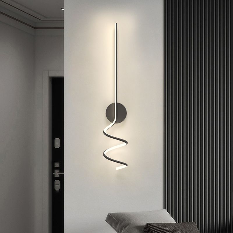Minimalist Style Metal Wall Light Modern Geometry Led Wall Lamp