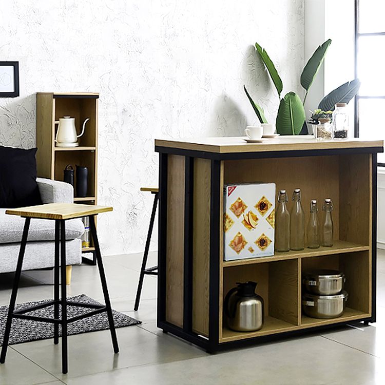 1/2/3 Pieces Bar Stool and Table Set Solid Wood Pub Dining Set