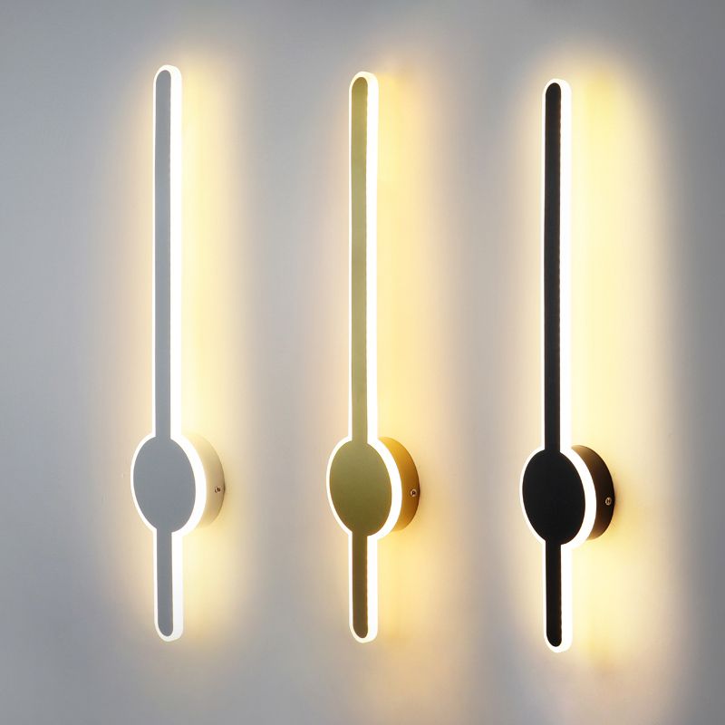 Lampada a parete a forma di pendolo LED LIMA LIGHT LIGHT MODERNO MODERNO METTALE SCONCE DELLA parete in alluminio