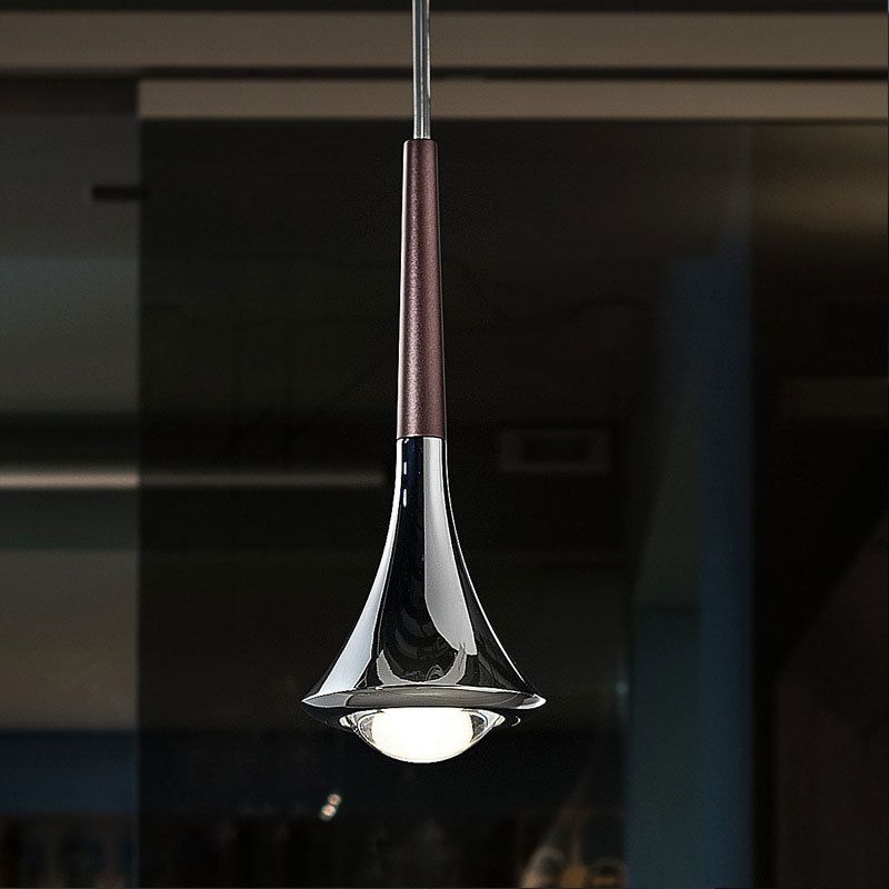 Raindrop LED Pendant Light Minimalist Aesthetic Acrylic Dining Room Suspension Lamp