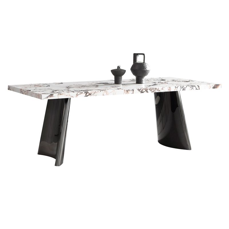 Stone Top Dining Table Set 1/4/5/7 Pieces Dinette Set for Dining Room