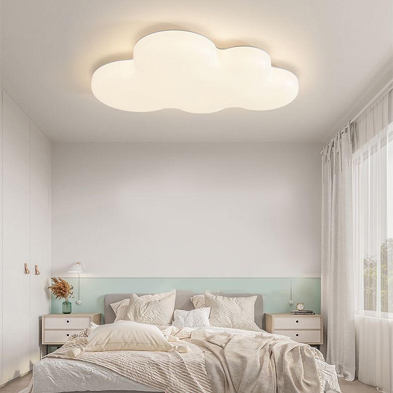 White LED Ceiling Light Contemporary Flush Mount Lighting for  Room
