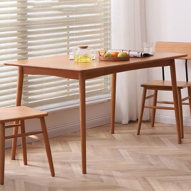 Modern Style Solid Wood Furniture 4-foot Dining Site Table for Dining Room