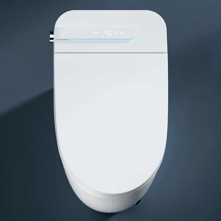 Modern Toilet Bowl All-In-One Porcelain Floor Mounted Siphon Jet Flush Toilet