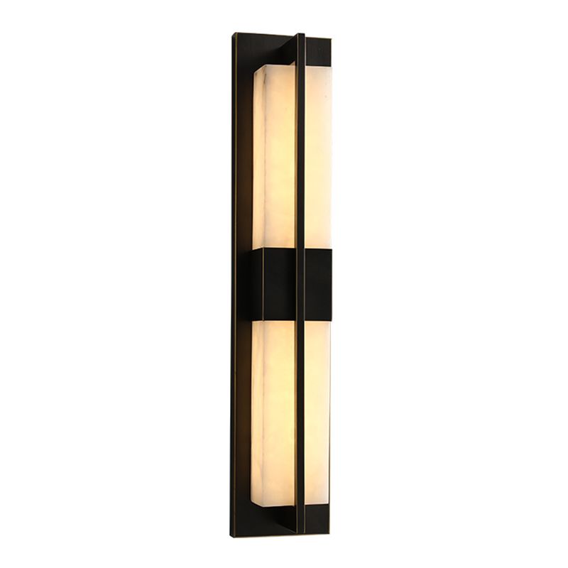 Modernism Wall Sconce Waterproof Outdoor Sconce Light Fixture with Marble