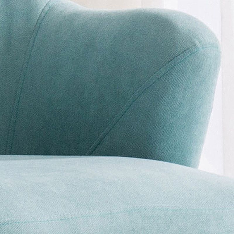 25.19"Wide x 35.82"High Recessed Arms Chair with Tight Back and Basic Four Legs