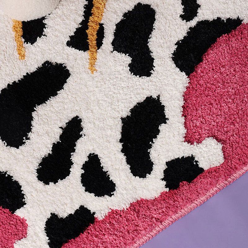 Eclectisch dotty patroon tapijt polyester tapijtkleurige resistent binnen tapijt voor woningdecoratie