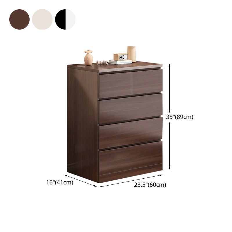 Modern Style Wooden Storage Chest Dresser Storage Chest for Bedside